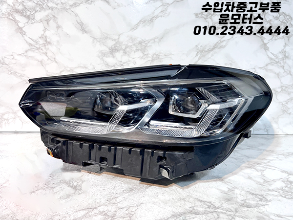 BMW X3 X4 G01 G02 후기형 20~23년식 LED 헤드라이트 헤드램프 5A29218