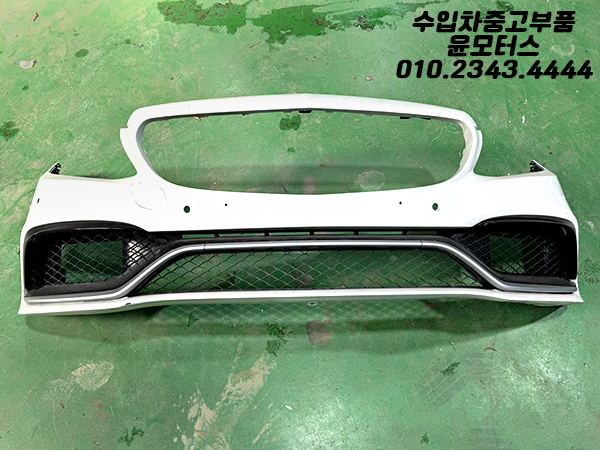 벤츠 C클래스 w205 63AMG 스타일 앞범퍼 전피 OEM