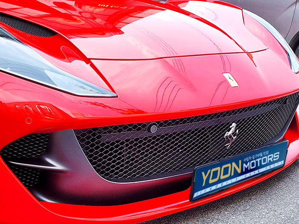 페라리 812 슈퍼패스트 GTS (F152M) 앞범퍼 중앙트림 088098900 범퍼 하단가니시 몰딩 Ferrari 812 Superfast GTS Front Bumper Trim Insert, Front Under Splitter Molding
