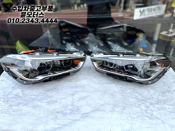 BMW X1 F48 운전석 조수석 헤드램프 7428736-05 7428735-08