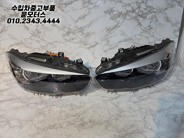 BMW 1시리즈 F20 후기형 할로겐 라이트 헤드라이트 전조등 7358392-10 7358391-10