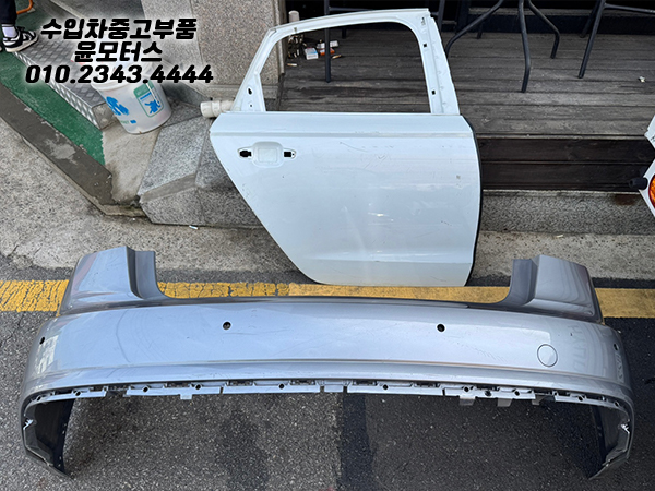 아우디 A6 4G 후기형 일반 뒷범퍼 조수석뒷도어