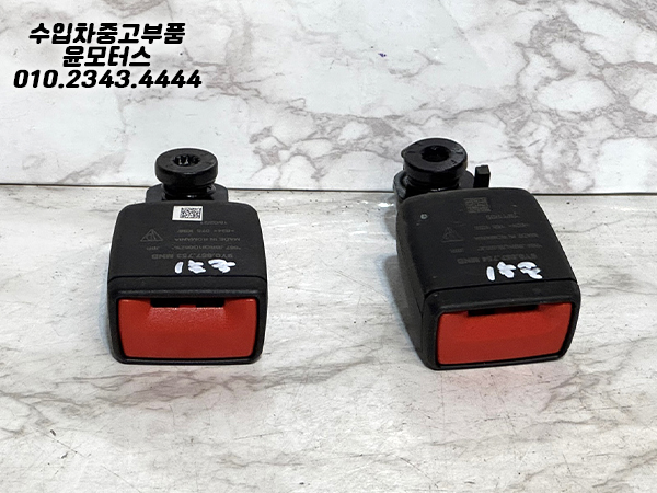 포르쉐 카이엔 순정 뒷좌석 안전벨트 버클 9Y0857753(19-23년식)
