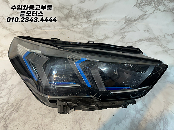 BMW X2 U10 신형 조수석 헤드램프