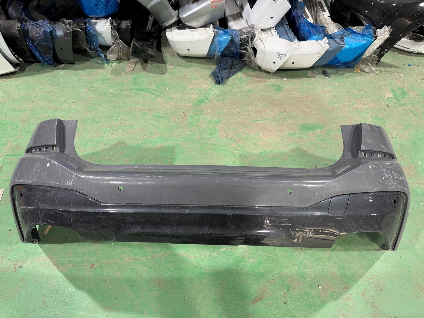 BMW G32 6GT 후기형 M팩 뒷범퍼